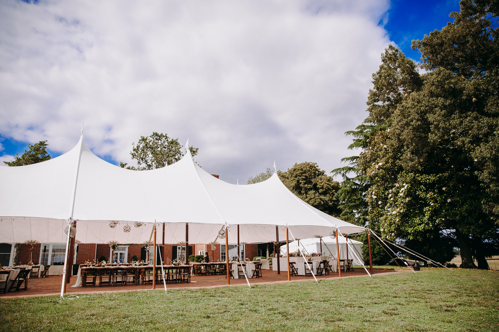 Brittland Manor tent