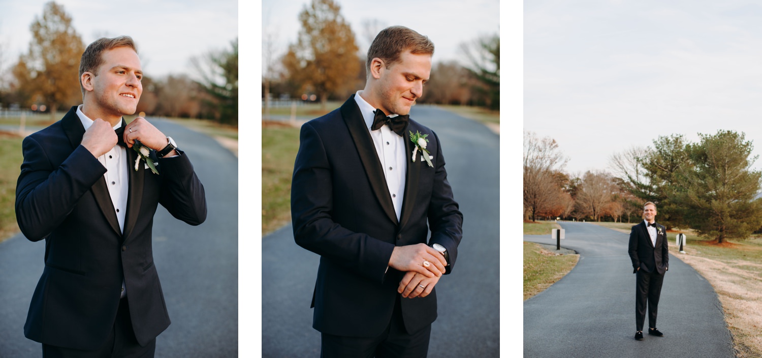 groom portrait