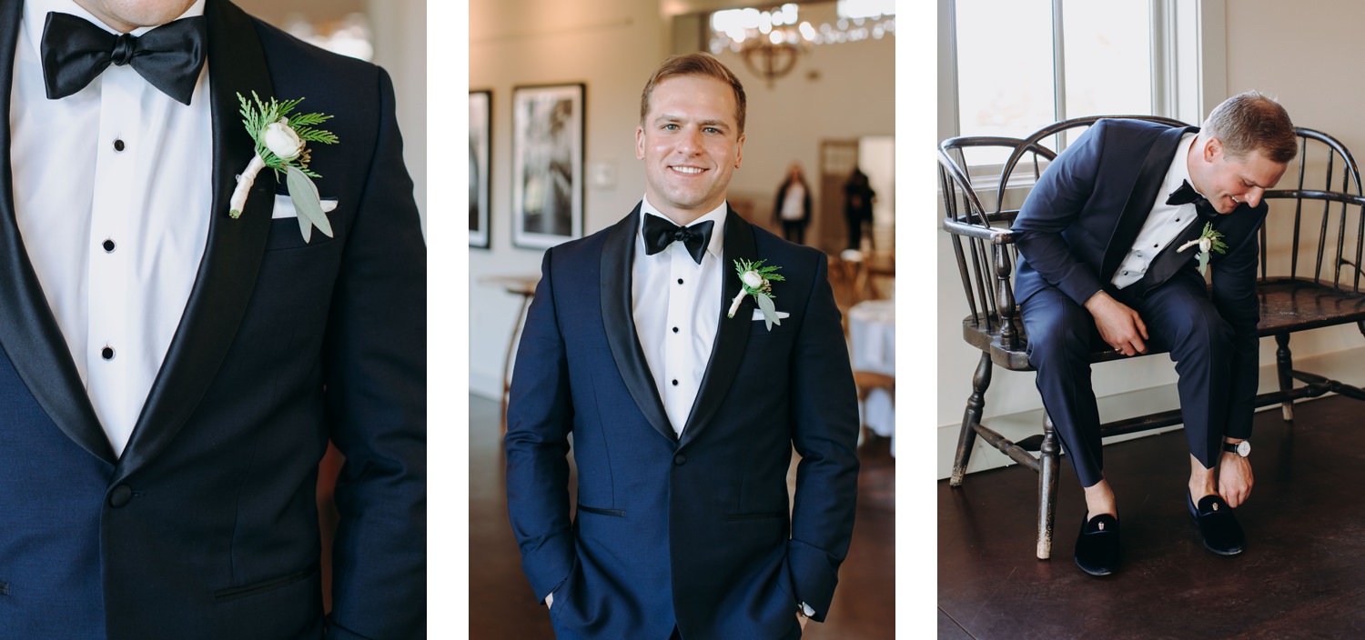 groom getting ready