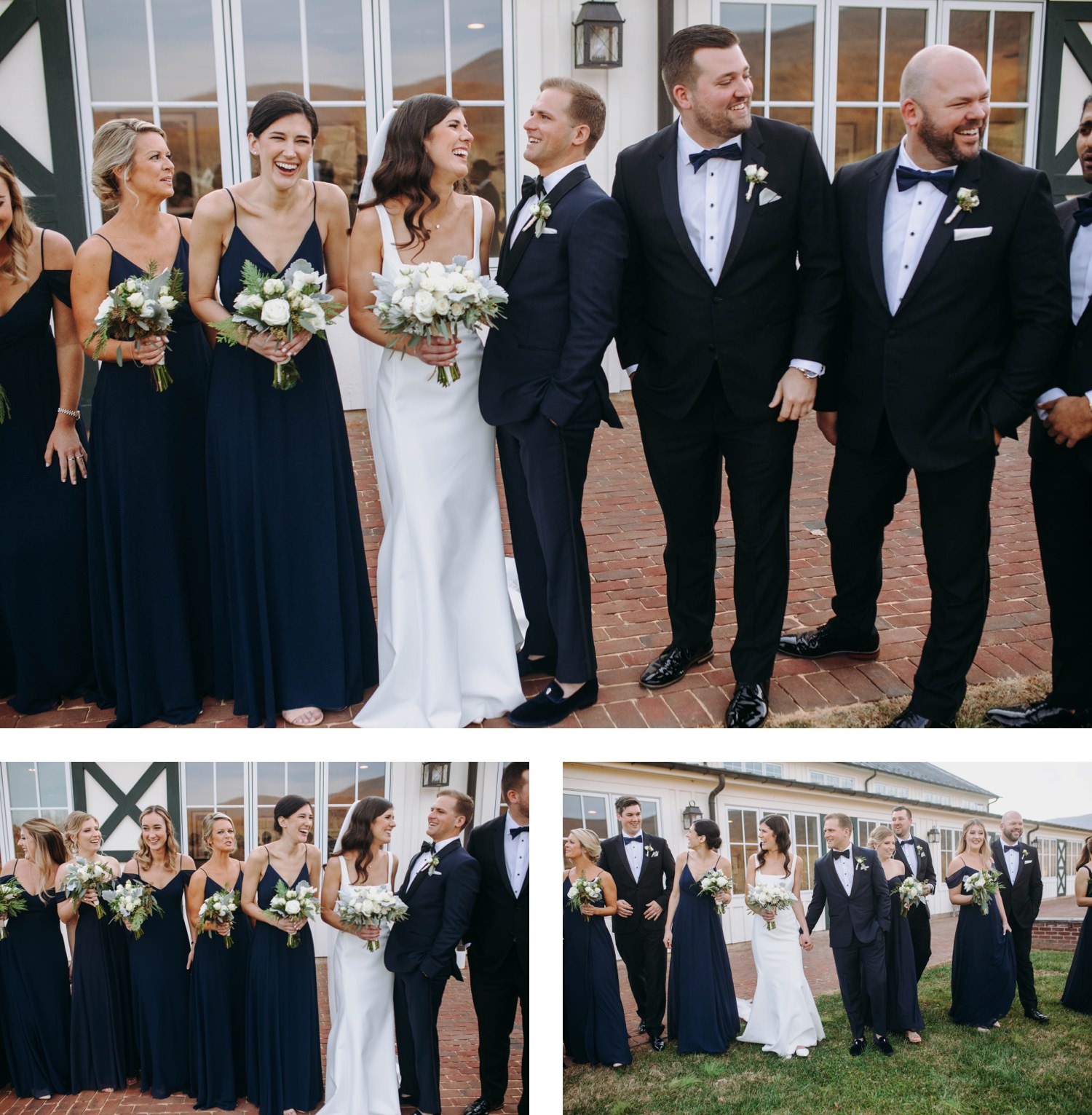 King Family Vineyards bridal party