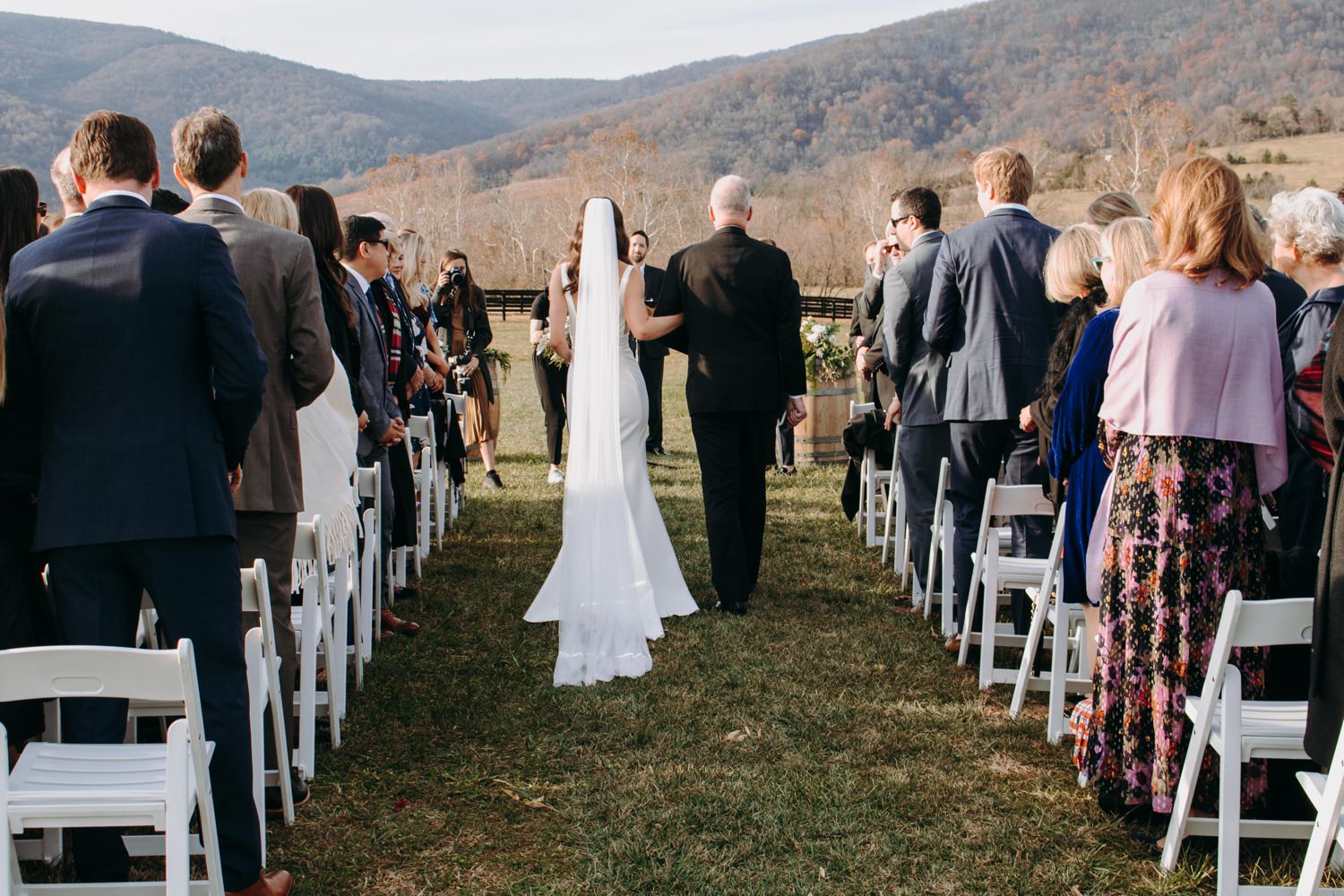 King Family Vineyards ceremony