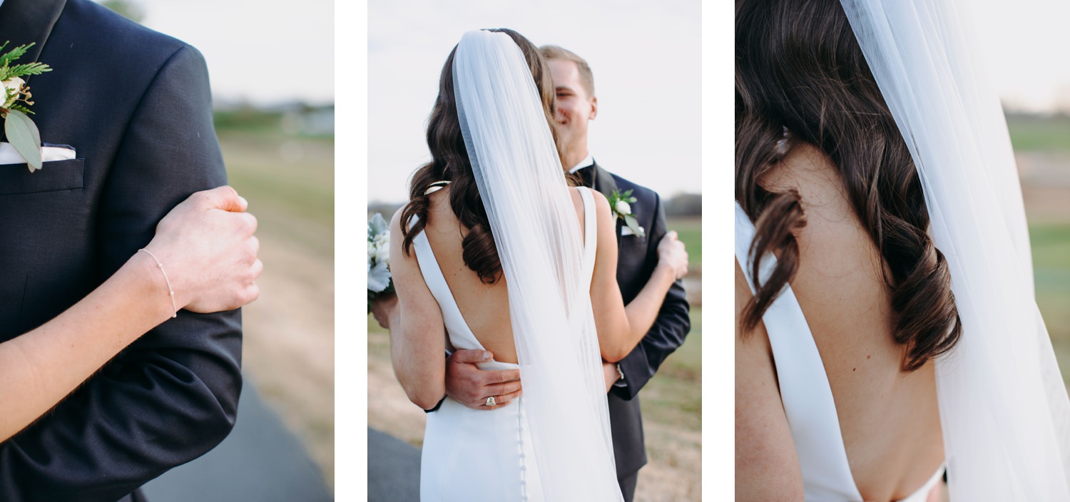 wedding veil portraits