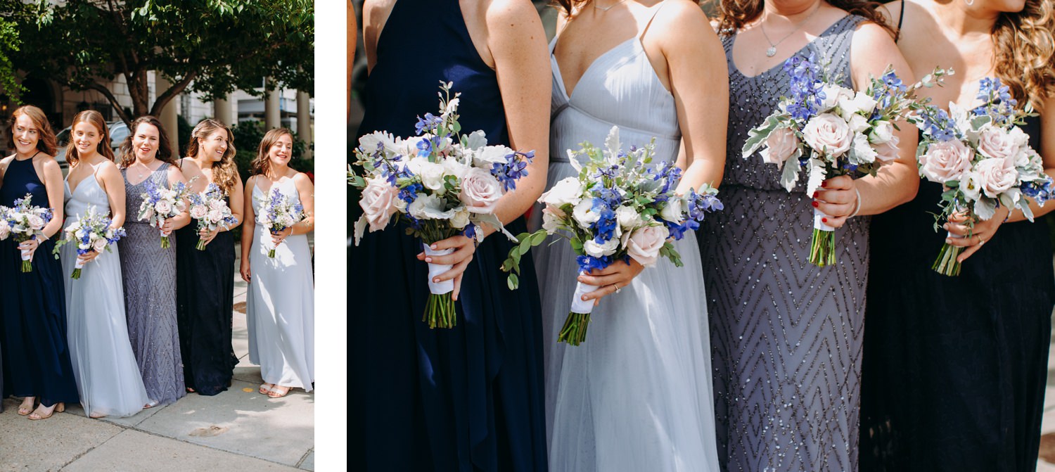 bridal party flowers