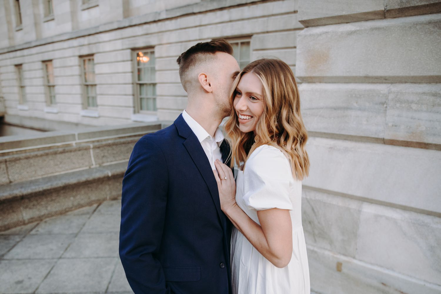 national portrait gallery engagement girl looks to the left