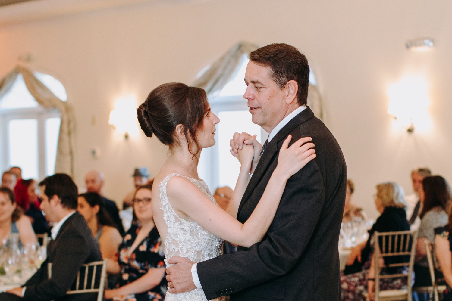 father daughter dance in fox den