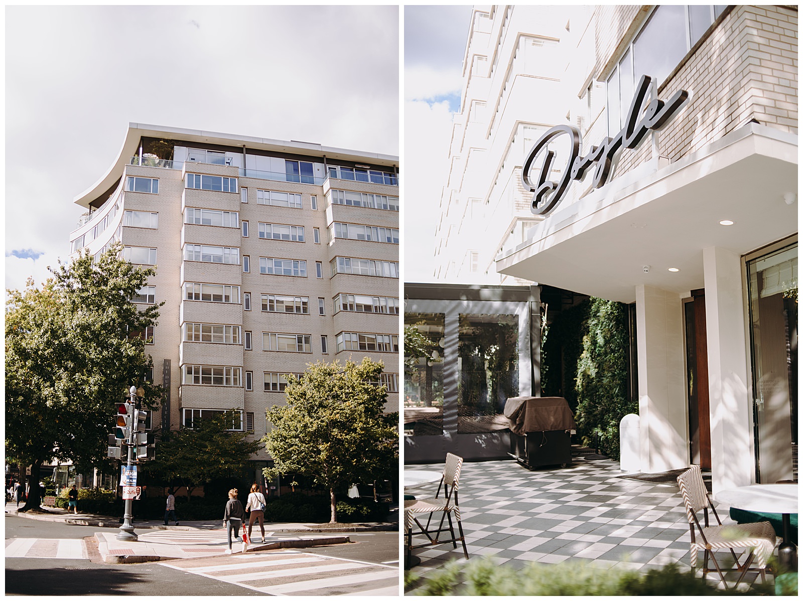 Dupont Circle Hotel Wedding venue outside