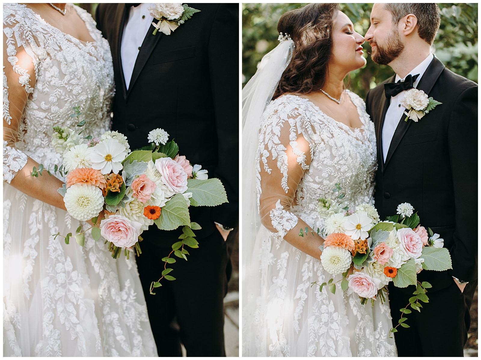 Dupont Circle Hotel Wedding black tie and florals