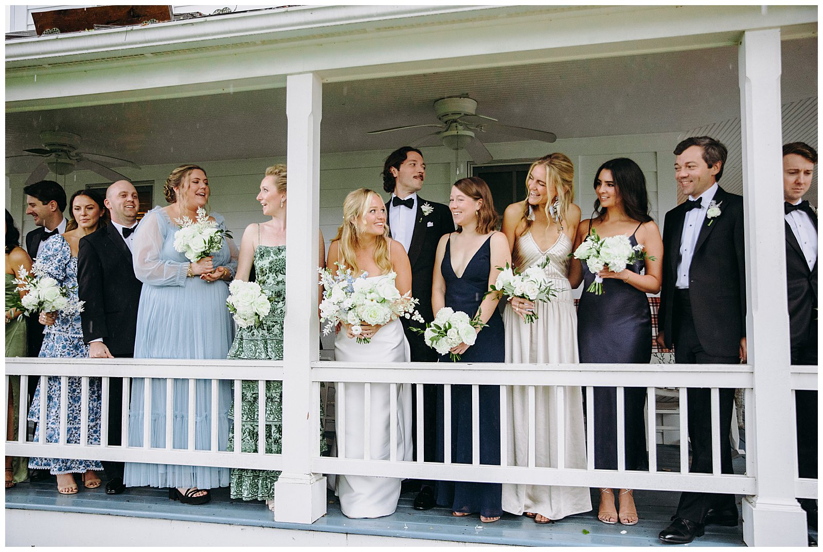 veritas wedding portraits on the porch