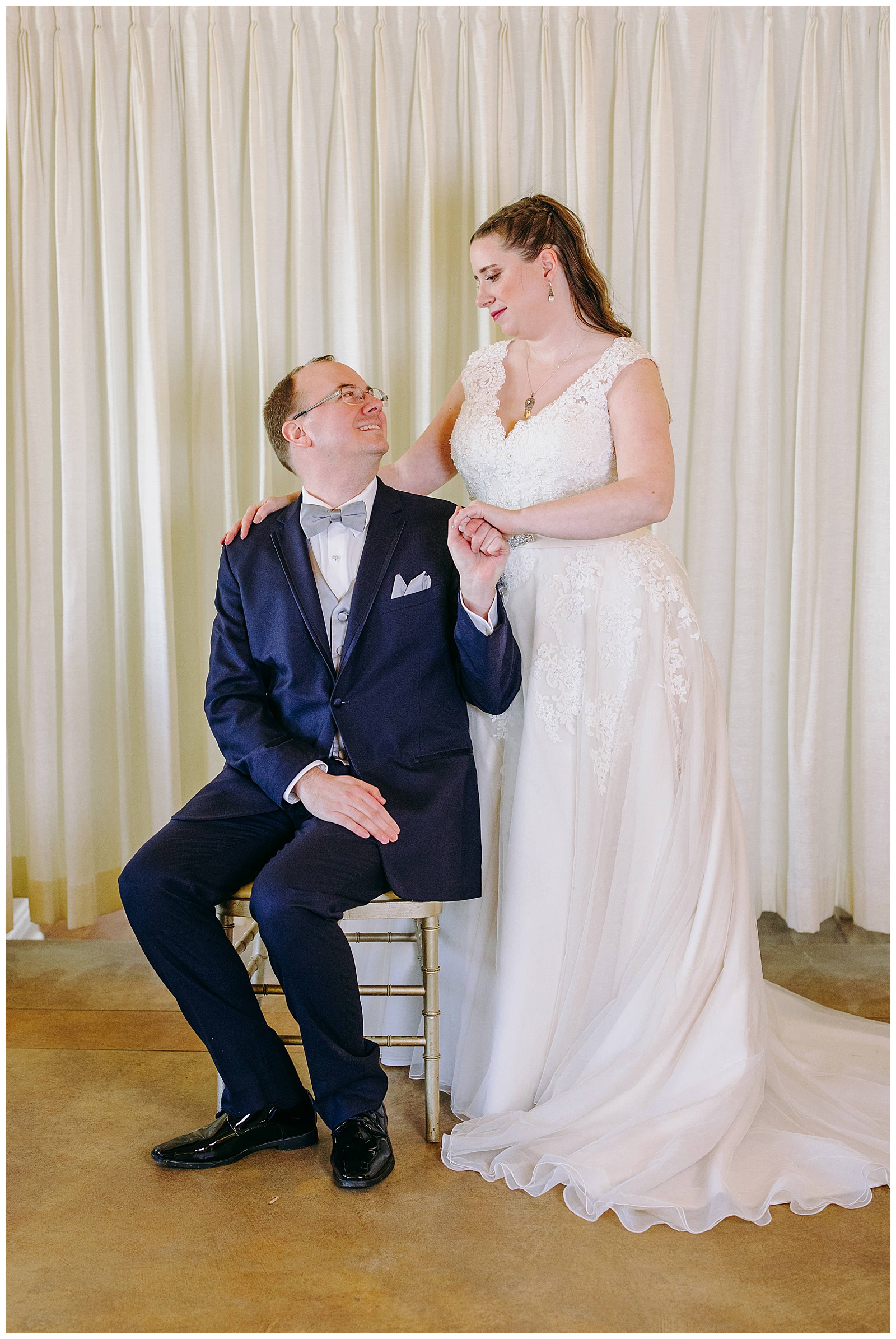 editorial bride and groom photo
