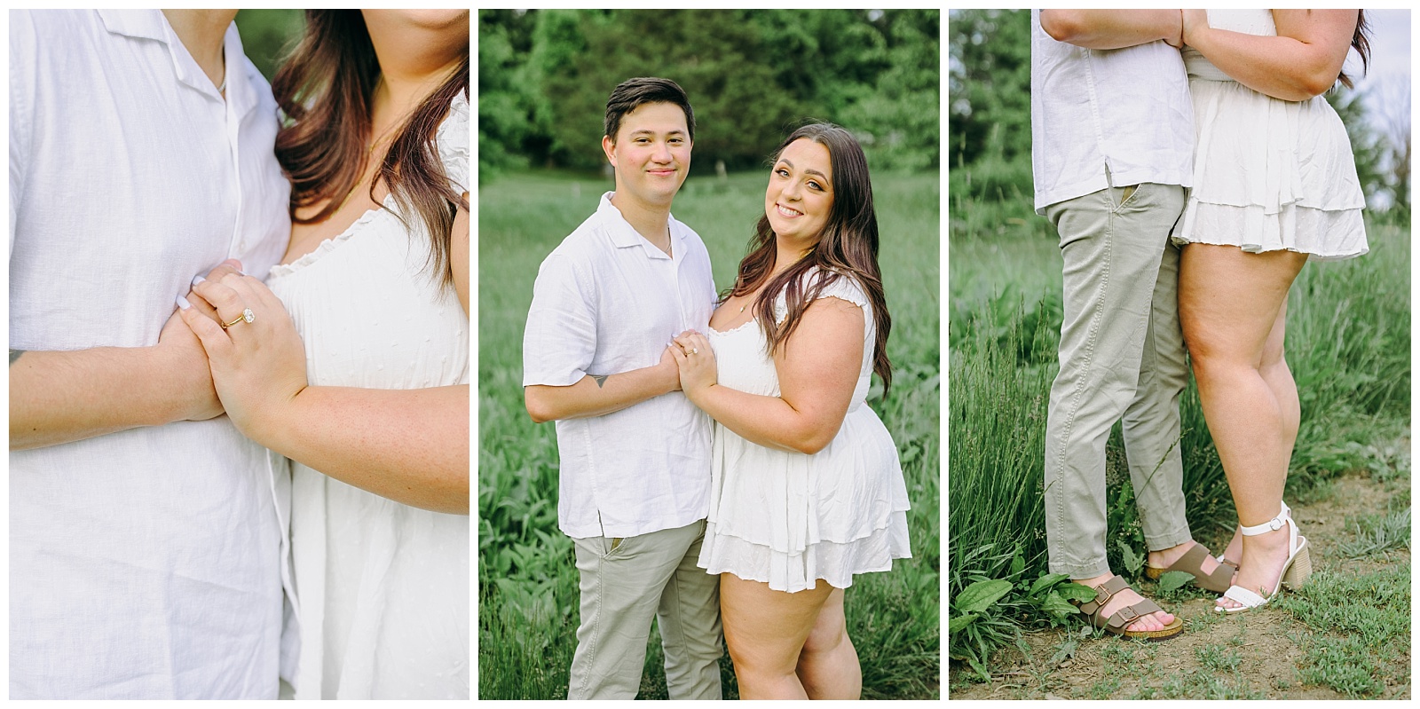 engagement photos in Northern Virginia at Salamander Resort