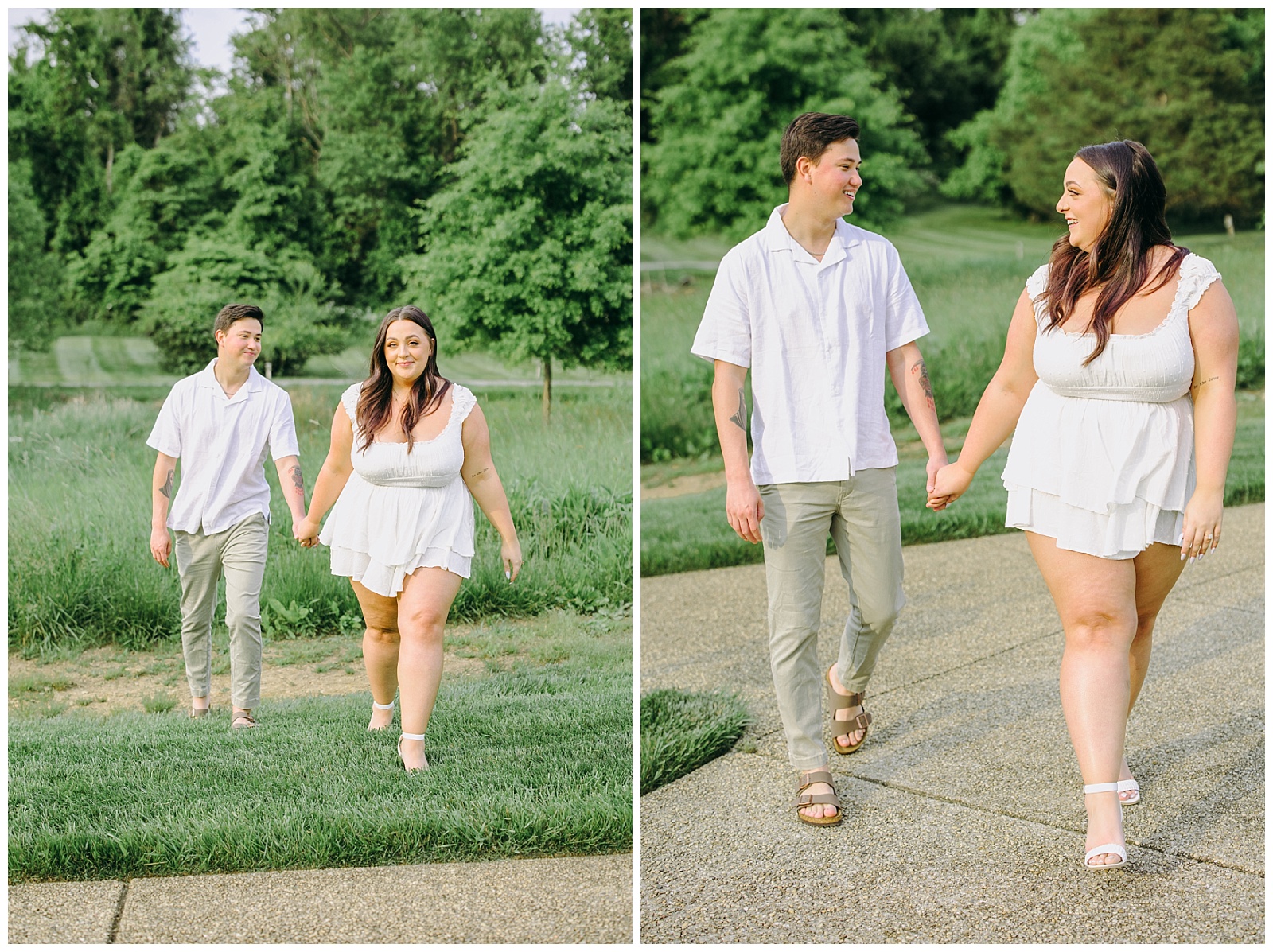 couple holding hands