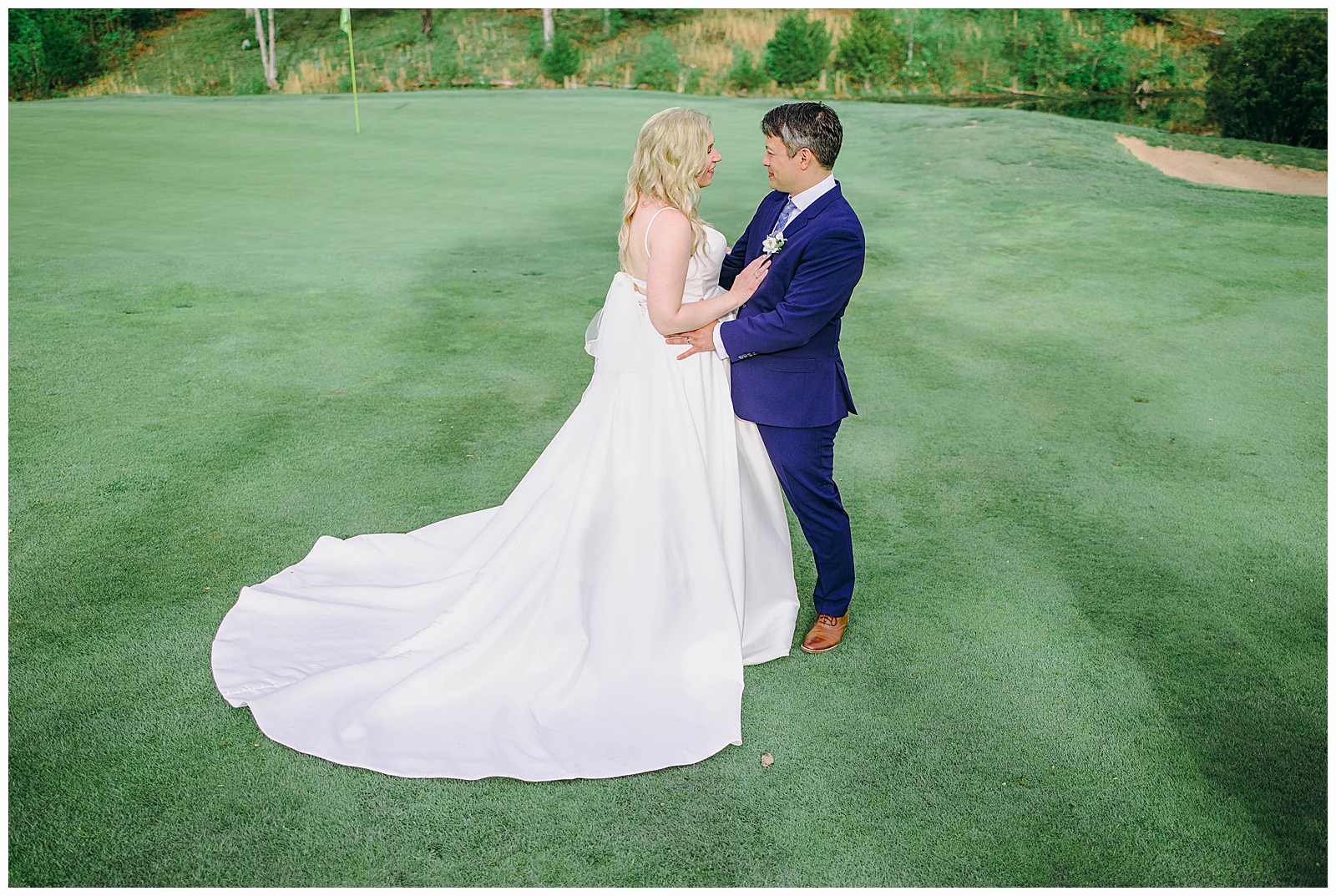 bride and groom photos