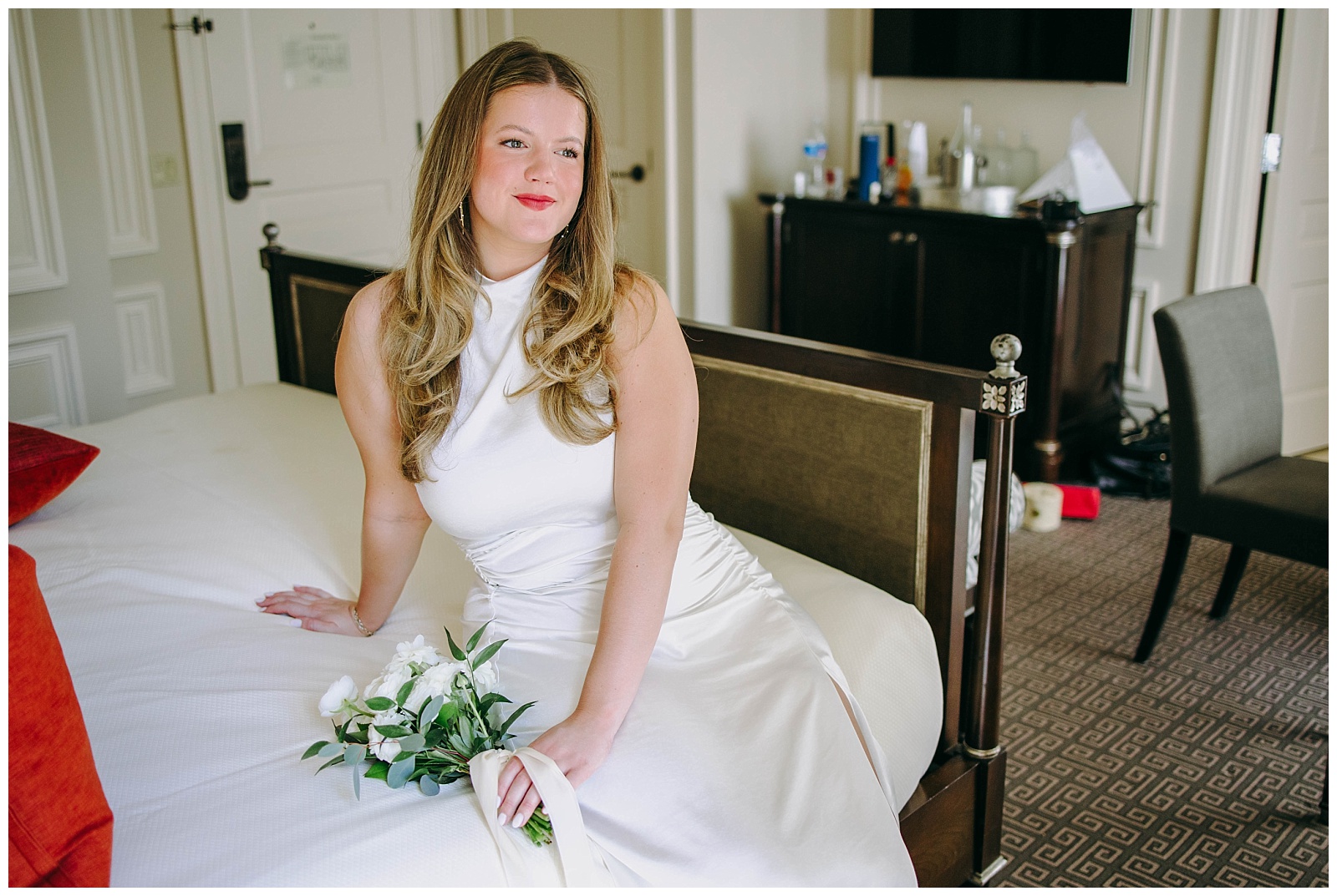 bride for Washington dc elopement