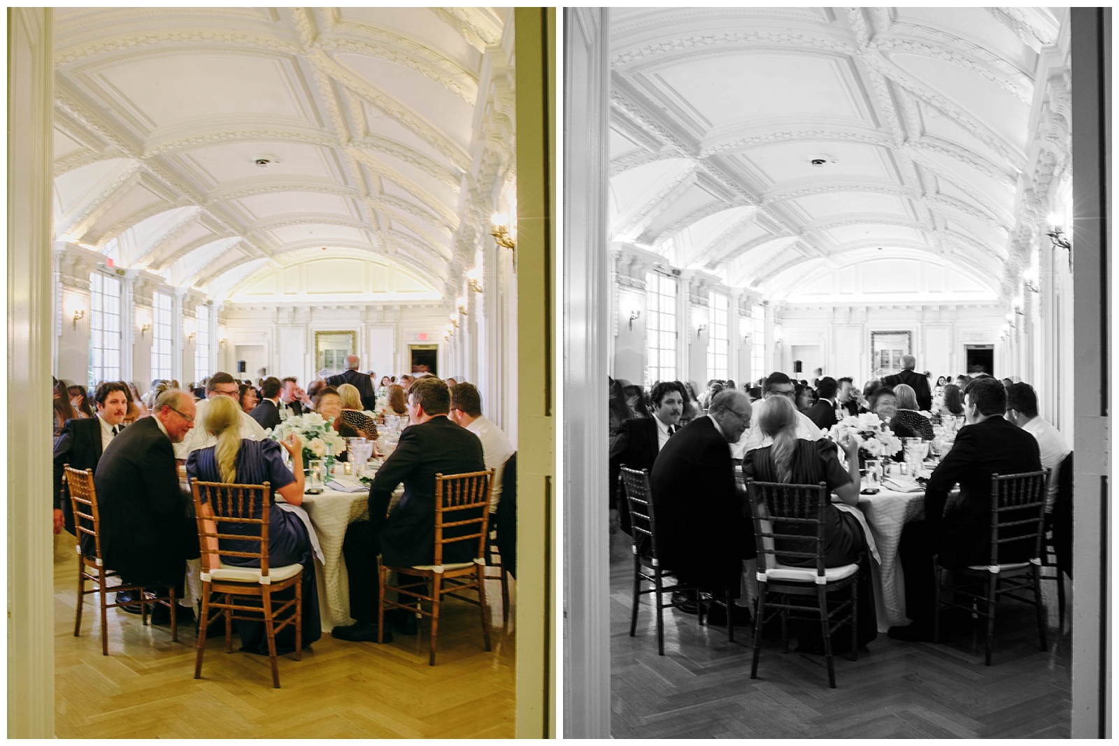 guests seated during reception