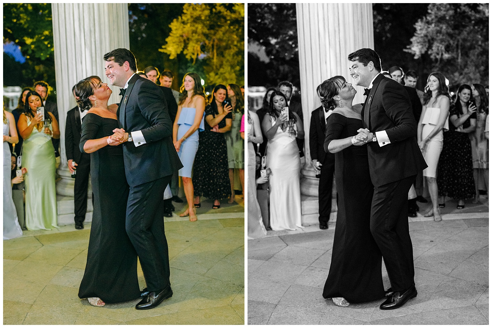 groom and mother dance