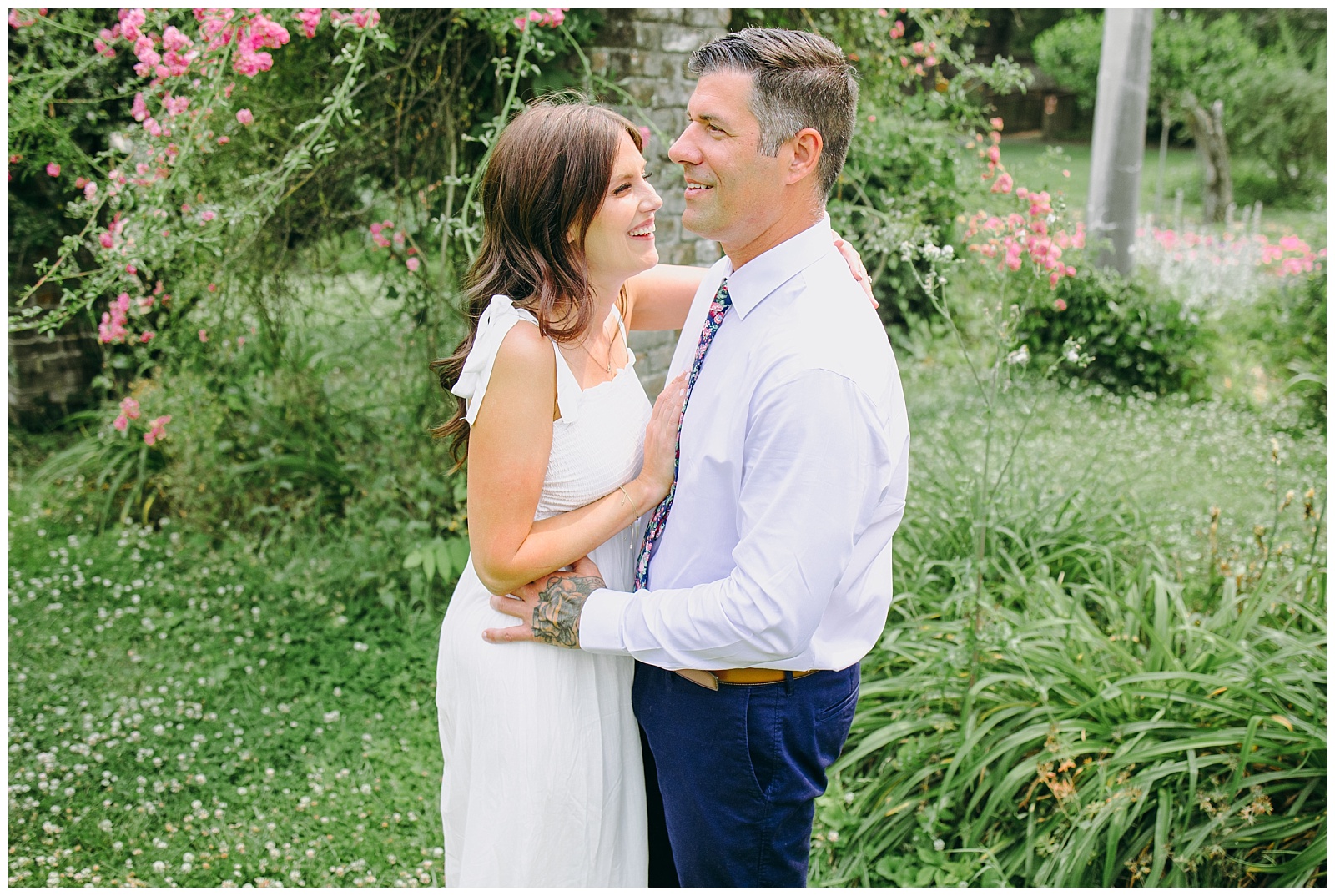 engagement photos at Chatham Manor in Fredericksburg