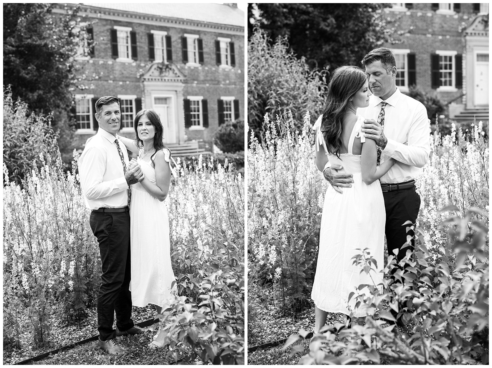 engagement photos in northern Virginia at Chatham Manor in Fredericksburg