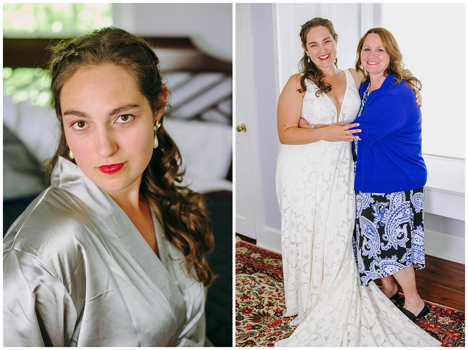 bride getting ready