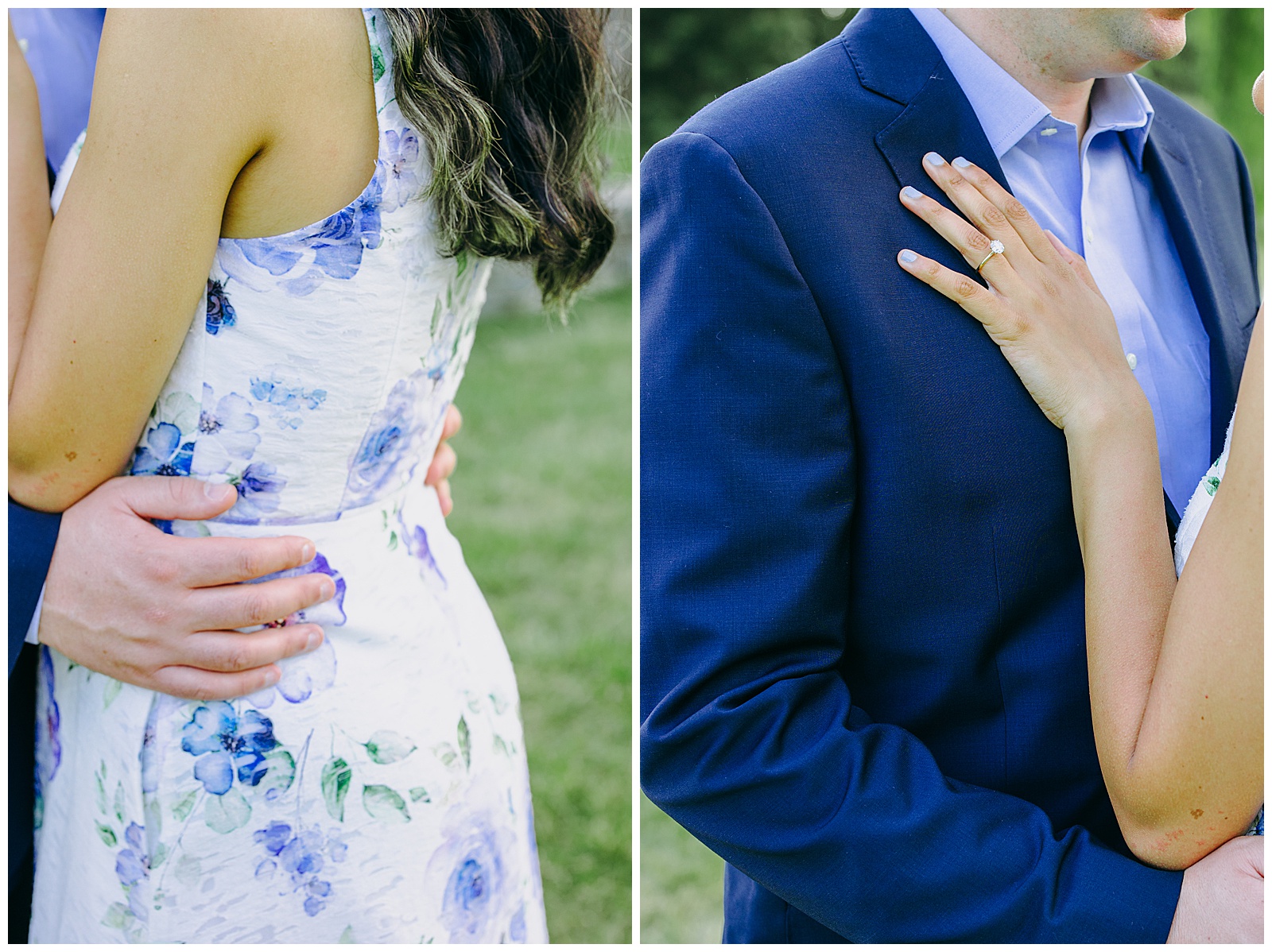 engagement ring photo at this couples national Mall Engagement Photos