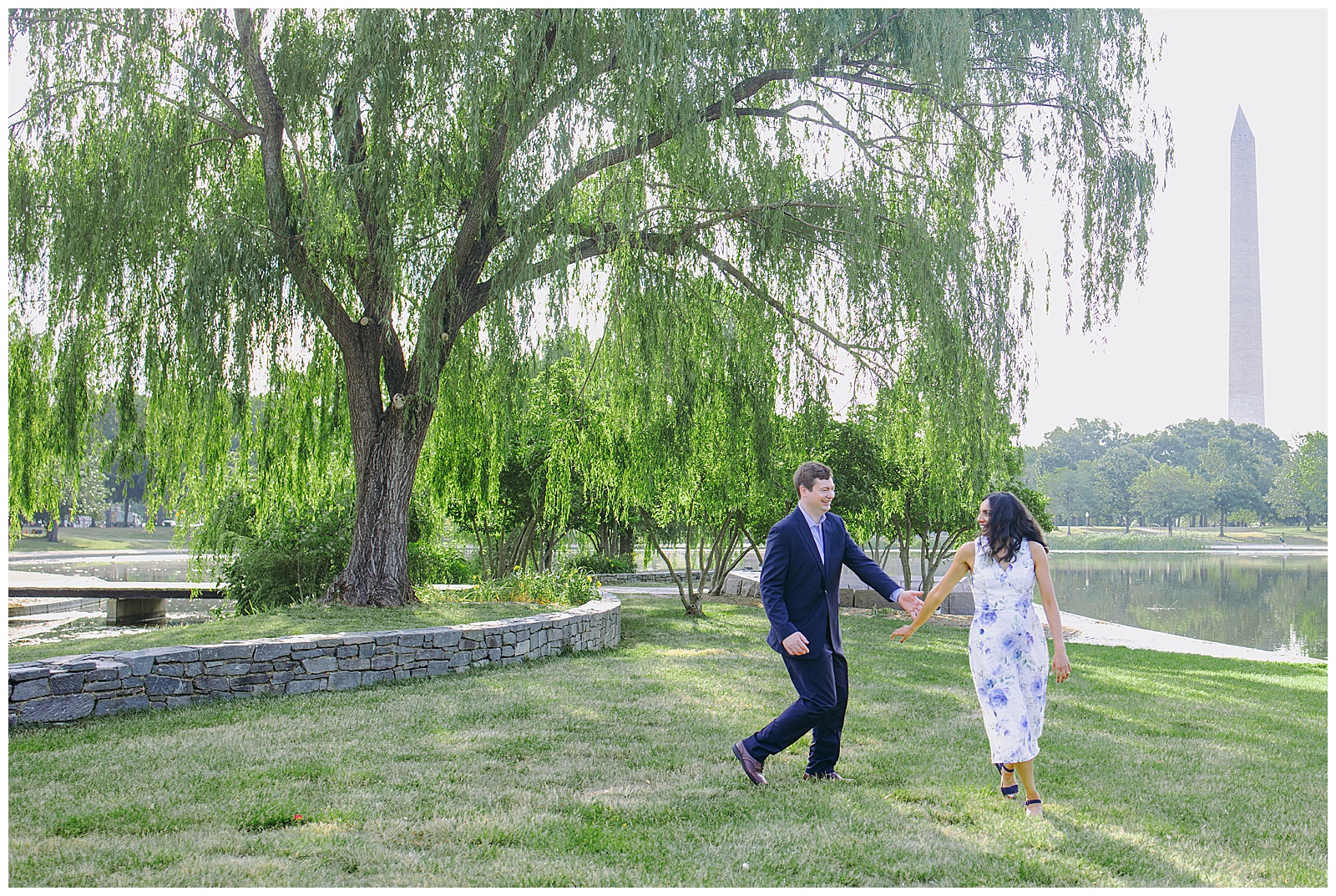 tag at National Mall Engagement Photos