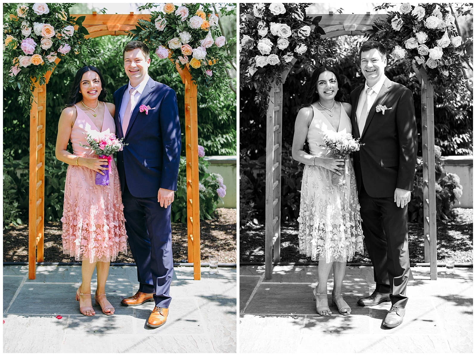 Clyde's Willow Creek Farm Wedding bride and groom