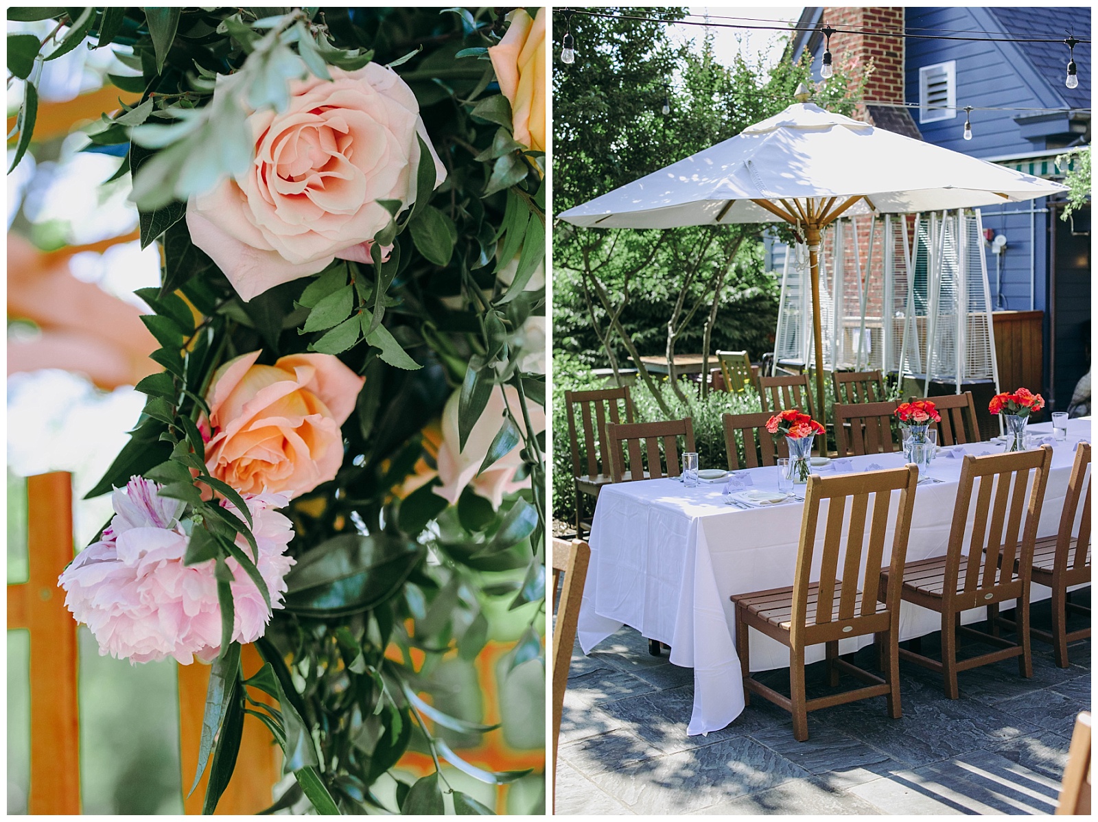 ceremony decor flowers