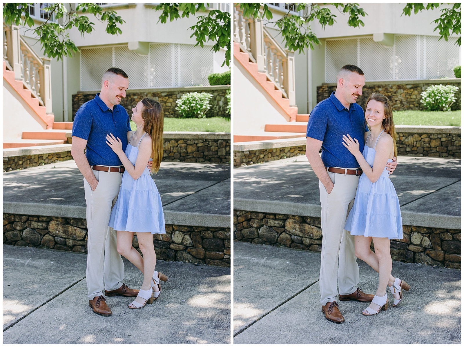 summer engagement photos